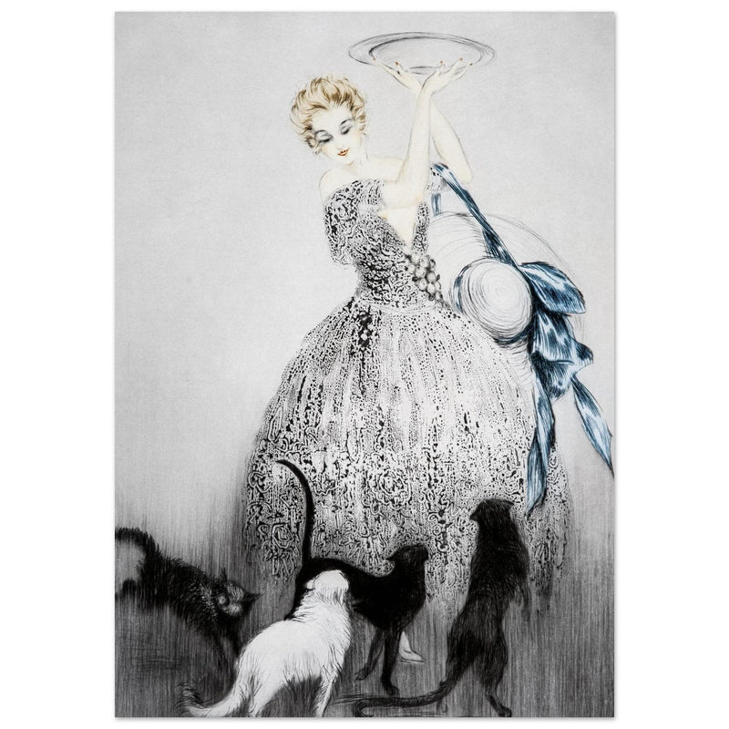 Louis Icart Les Chats (The Cats)
