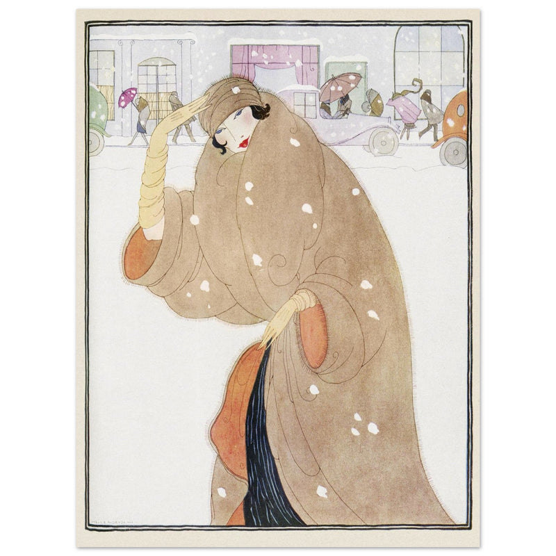 Hellen Dryden fashion magazine vintage illustration.