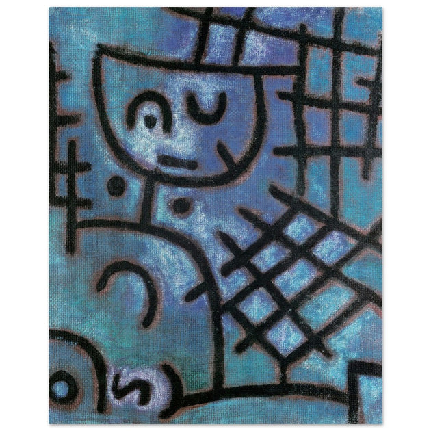 Paul Klee Untitled  (Captive Figure Of This World Next World )