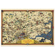 United Kindon Greater London vintage map  by Taylor Walker & Co.