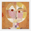 Paul Klee Senecio. fine print. Abstract modern painting. Cubism human face.  Redesigned and  artwork