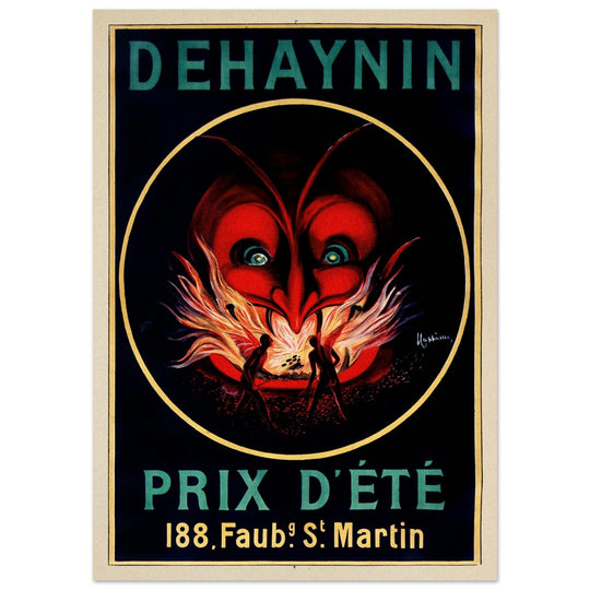 Dehaynin Prix d' Ete vintage advertising poster by Leonetto Cappiello.