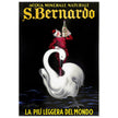 San Bernardo water italian vintage advertising print. Poster by Leonetto Cappiello 1953