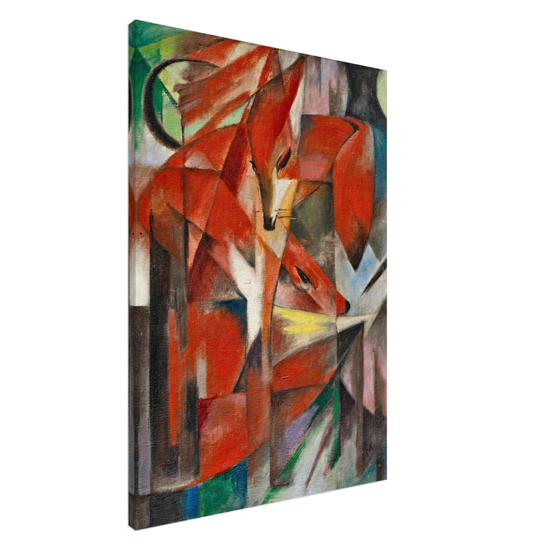 The Foxes Die Füchse painting by Franz Marc