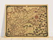 A Pictorial old ancient map of Germany by Ernest Dudley Chase.