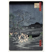 Fox Fires on New Year’s Eve at the Changing Tree in Oji by Utagawa Hiroshige