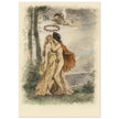 Paul Emile Becat erotic illustration Les Baiseres XVIII ( The Kisses ) Immortality