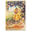 Rudge cycles vintage french advertising print  1900 by Peter Alfred Gross.