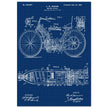 Motorcycle old patent by G. W Manson.