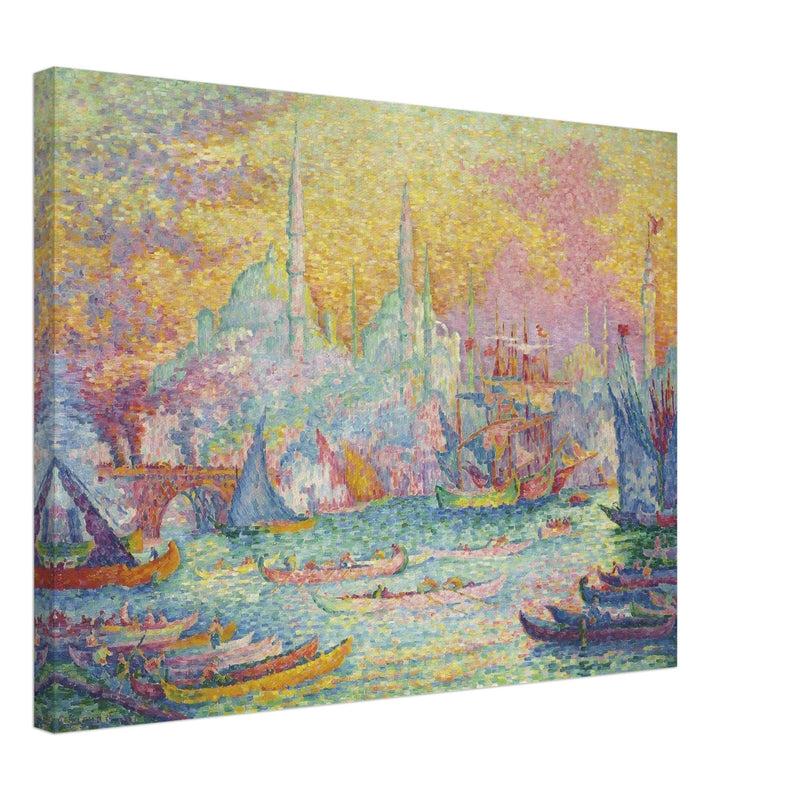 Paul Signac The Golden Horn, Constantinople Turkey painting
