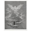 Wall Paradise. Gustave Dore illustration for the Divine Comedy by Dante Alighieri.