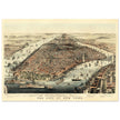 Aerial view of the city of New York by Nathaniel Currier and James Merritt Ives
