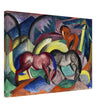Drei Pferde  Three Horses painting reproduction by Franz Marc