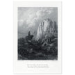 Gustave Dore illustration of King Arthur legend . Camelot . From the book Idylls of the King by Alfred Tennyson.