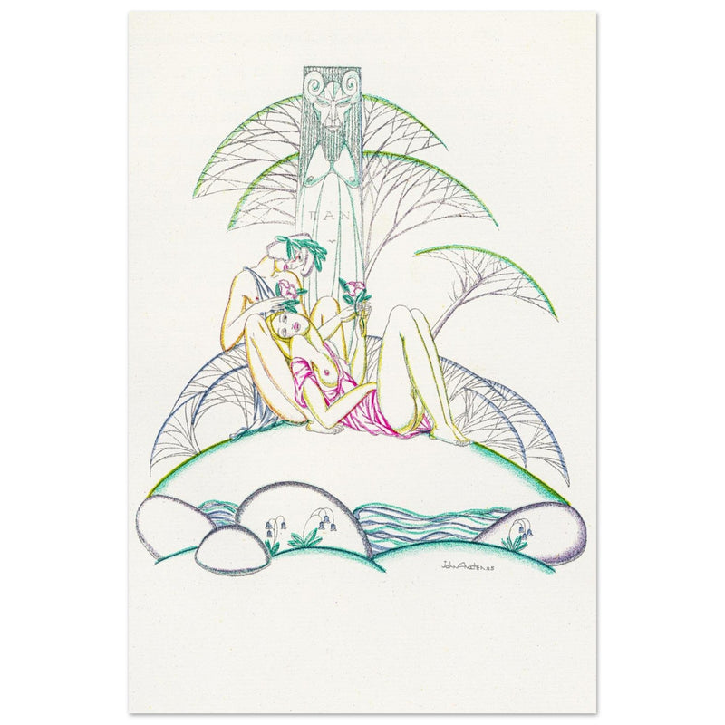 Daphnis and Chloe illustration by John Austen.