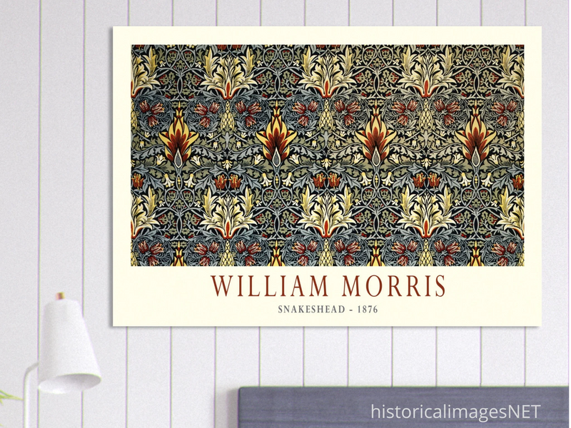 William Morris Snakeshead 1876.  .
