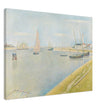 Georges Seurat The canal of Gravelines, in the direction of the sea.