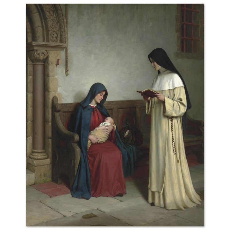 Edmund Blair Leighton painting Maternity