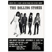 The Rolling Stones music poster of their performance at Dallas Texas in 1969.