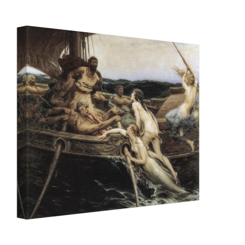 Herbert Draper painting Ulyses and the Sirens
