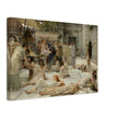 The Women of Amphissa canvas by Sir Lawrence Alma Tadema. Ancient greece painting reproduction