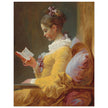 Young Girl Reading painting by Jean-Honoré Fragonard 1769.