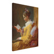 Young Girl Reading painting by Jean-Honoré Fragonard 1769.