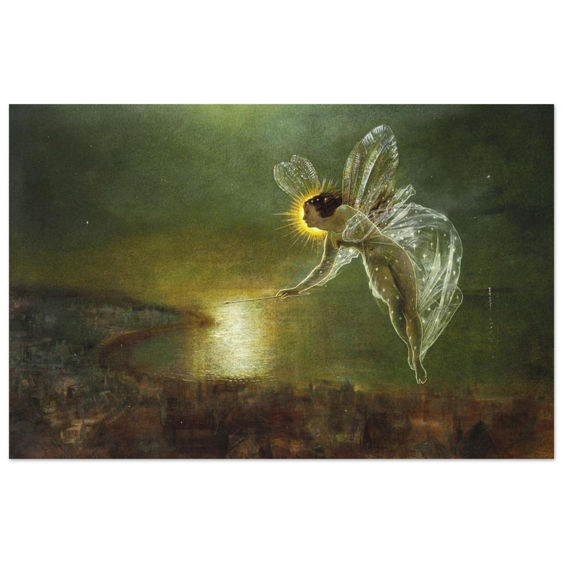 John Atkinson Grimshaw painting Spirit of Night