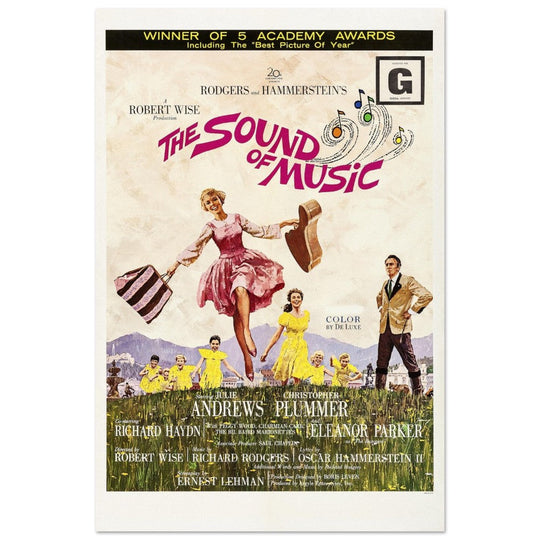 The Sound of Music movie poster.