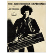 Jimi Hendrix experience music poster. Performance in the Memorial Auditorium Buffalo New York.