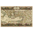 Ancient map Geographic Description of the Travels of the Apostles and the Journeys of Paul by Nicolaes Visscher