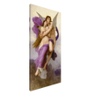 Antique painting The abduction of Psyche by William Adolphe Bouguereau 1895.