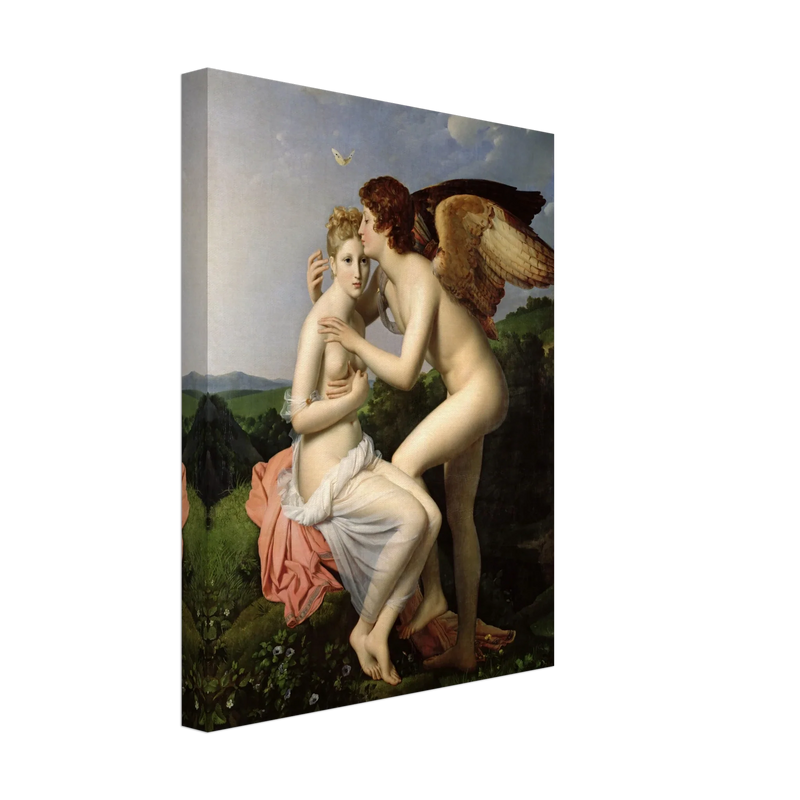 Psyche and Cupid, also known as Psyche receiving Cupid's first kiss by Francois Gerard 1798.