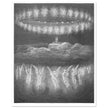 Gustave Dore illustration for The Divine Comedy by Dante Alighieri.  The Sun Glorified Souls. Paradise.