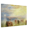 Approach to Venice by Joseph Mallord William Turner. Antique abstract painting of Venice Italy.
