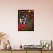Paul Klee Villa painting.  and redesigned artwork