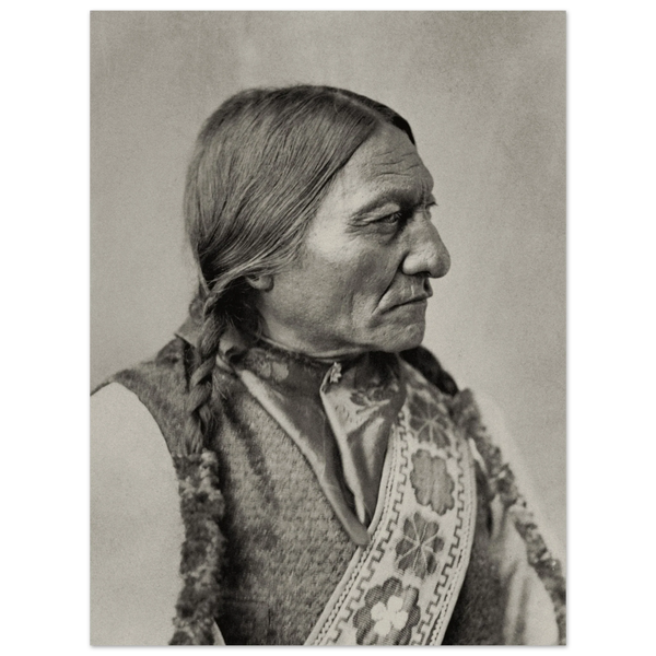 Sitting Bull native american indian leader.