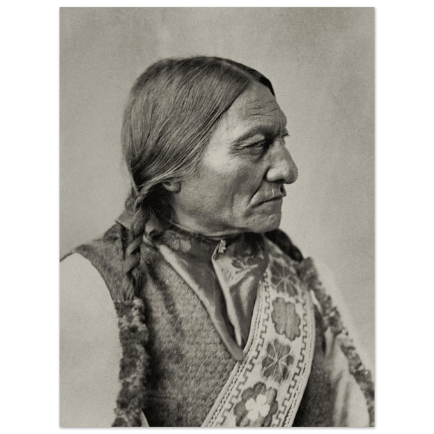Sitting Bull native american indian leader.