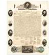 Official Facsimile of the Declaration of Independence 1903.  print.