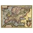 Ancient map of celtic Europe by Abraham Ortelius.