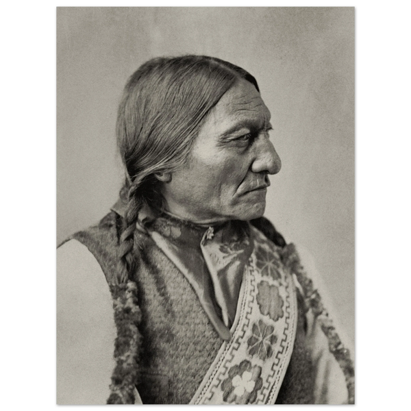 Sitting Bull native american indian leader.