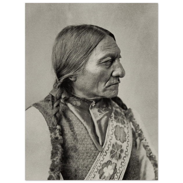 Sitting Bull native american indian leader.