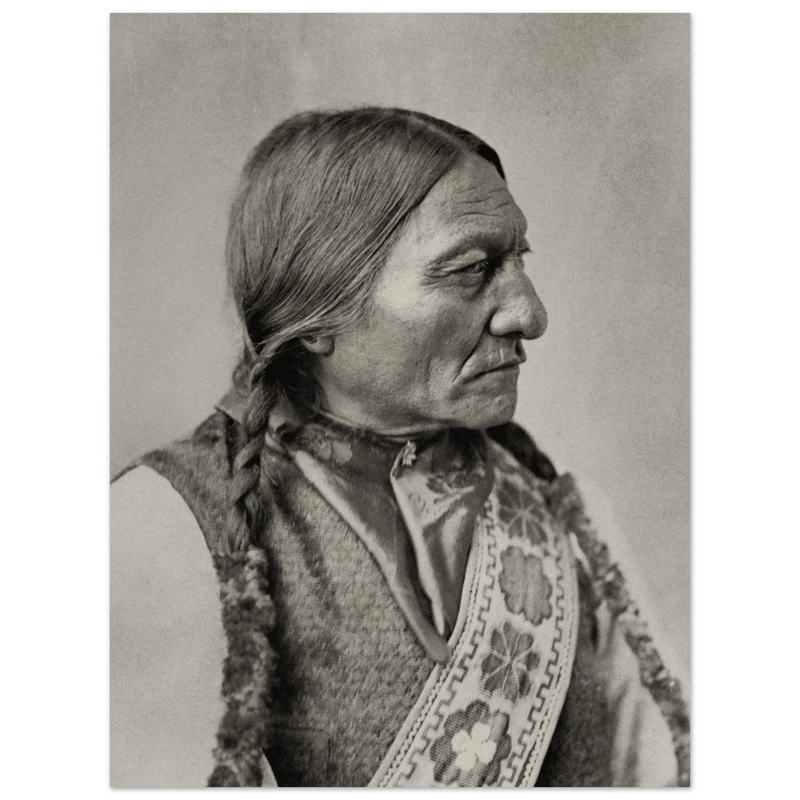 Sitting Bull native american indian leader.