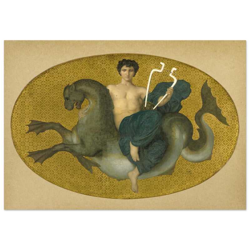 William Adolphe Bouguereau painting Arion on a Sea Horse