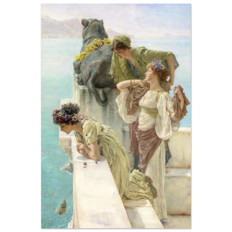 A Coign of Vantage by Sir Lawrence Alma Tadema painting.