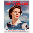 Volunteer nurse's aide vintage II World War poster