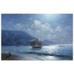 Ivan Aivazovsky  painting Off the coast near Yalta by moonlight