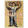 Charlie Chaplin Modern Times movie poster.