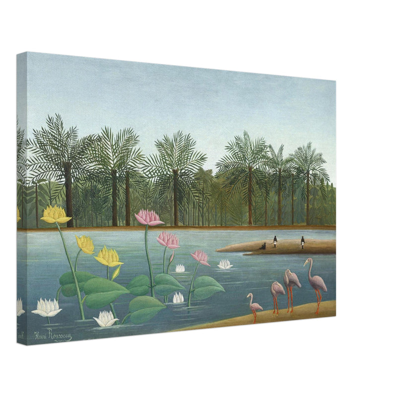 Henri Rousseau Les Flamants The Flamingoes painting