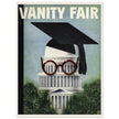 The Brain Trust and the Capital by Paolo Garretto vintage fashion magazine cover.